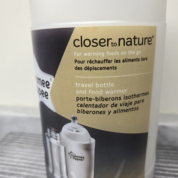 Tommee Tippee Travel Bottle & Food Warmer Thermal Insulated Closer to Nature NEW - Picture 8 of 12